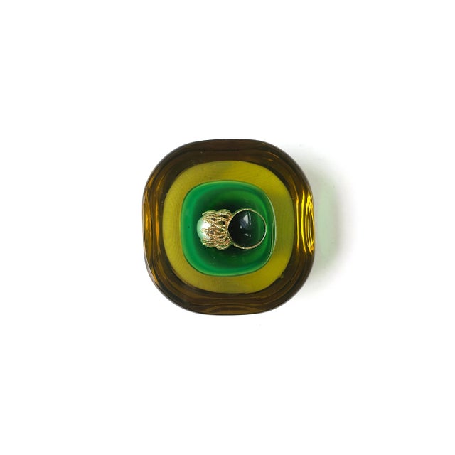 Metal Pearl and Gold Cocktail Ring, Circa Mid-20th Century For Sale - Image 7 of 12