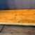 French Provincial French Provincial Farmhouse Dining Table With Plank Top and Tapered Legs For Sale - Image 3 of 9