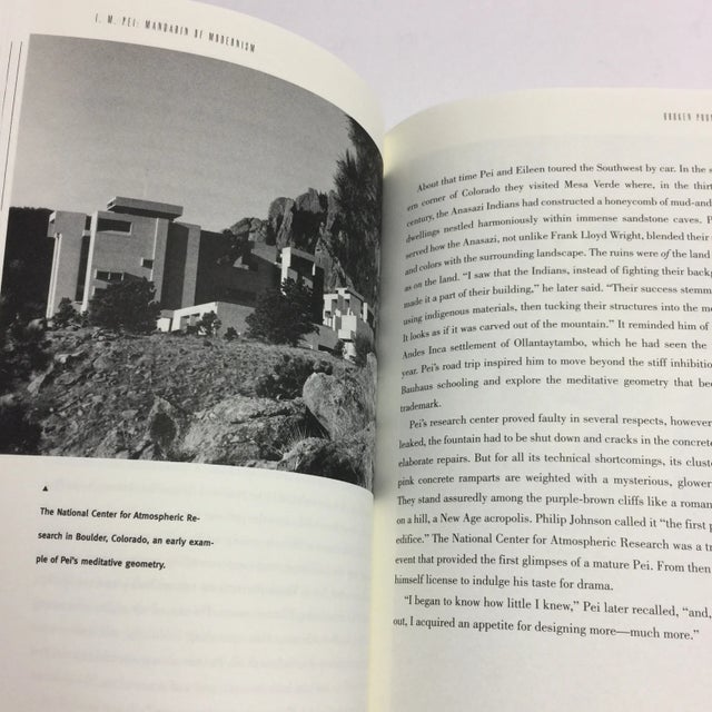 I. M. Pei Mandarin of Modernism Book by Michael Cannell For Sale - Image 9 of 12