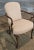Hickory Chair Furniture Company Mid 20th Century Share Pair of Hickory Chair Queen Anne Style Upholstered Arm Chairs For Sale - Image 4 of 9