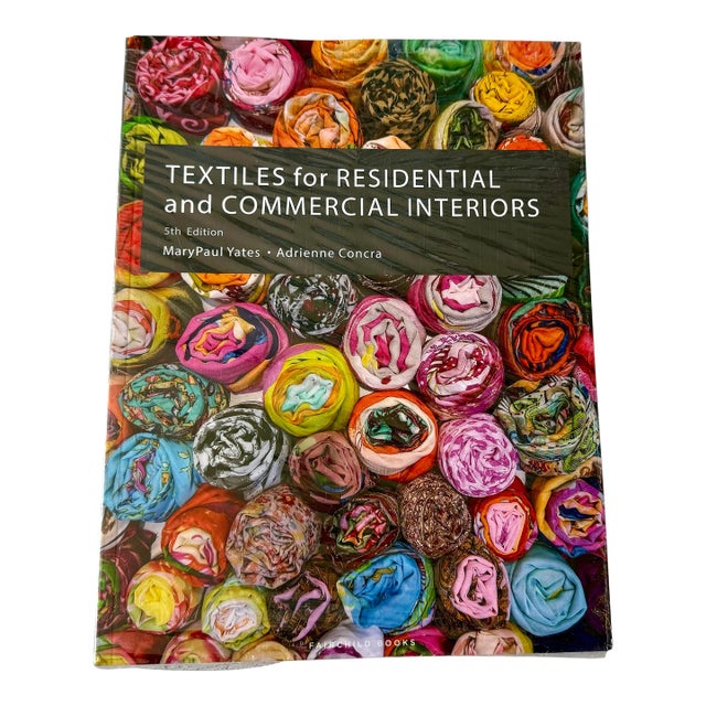 Textiles for Residential and Commercial Interiors Softcover Book 5th Edition For Sale