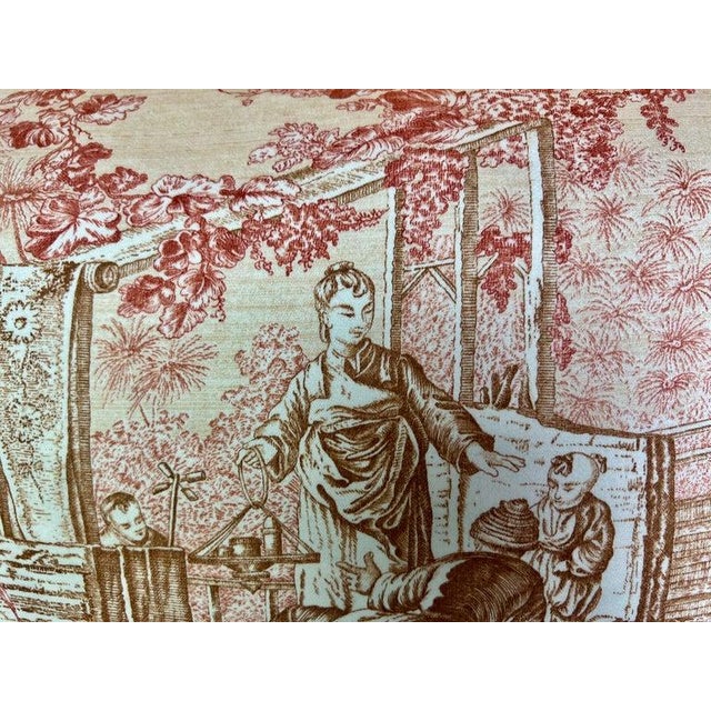 Melissa Levinson Chinoiserie Pillows by Melissa Levinson, Custom Down-Filled For Sale - Image 4 of 8