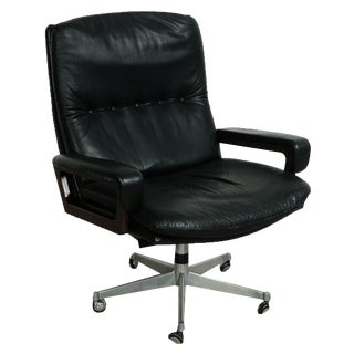 Swivel Office Armchair by André Vandenbeuck for Arflex, 1960s For Sale