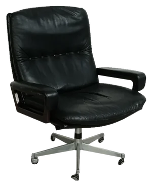 Swivel Office Armchair by André Vandenbeuck for Arflex, 1960s