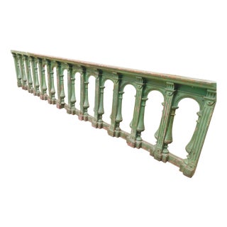 Balustrade in Wood, 1890s For Sale