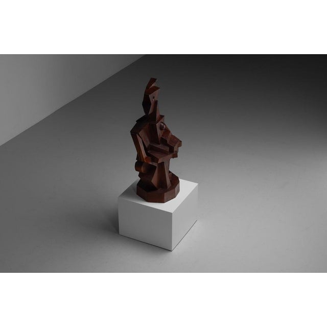 Cubistic Sculpture by Donald Laborie, France, 1988 For Sale - Image 13 of 18