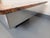 Vintage Coffee Table in Chrome Metal and Black Melamine with Bar, 1970s For Sale - Image 4 of 16