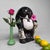Large Shōwa Shigaraki Earthenware Decorative Tanuki Figure, Japan, 1960s For Sale - Image 6 of 12