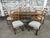 Early 20th Century Reupholstered French Country Ladder Back Dining Chairs - Set of 6 For Sale - Image 5 of 12