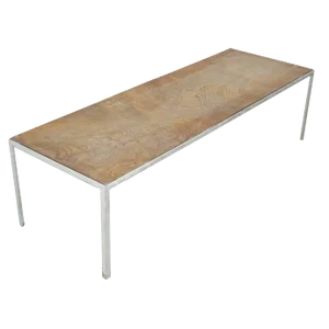 Vintage Mid Century Steelframe Table by George Nelson for Herman Miller