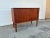 Mid-Century Modern Vintage Mid Century Danish Modern Teak Tambour Cabinet For Sale - Image 3 of 7