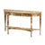 Sand Astor 54"W Demilune Console Table, Light Burl For Sale - Image 8 of 8