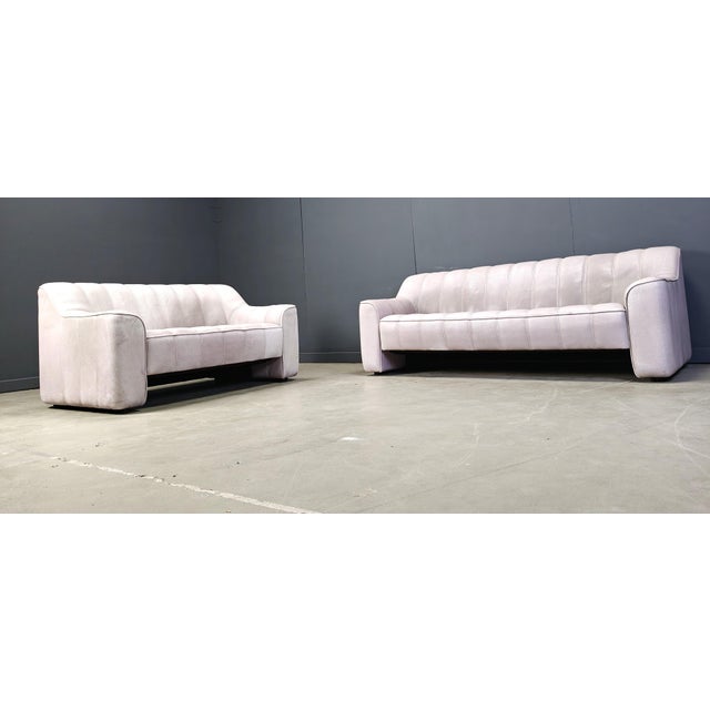 DS44 Sofa and Chair from de Sede, 1960s, 1970s, Set of 2 For Sale - Image 3 of 7