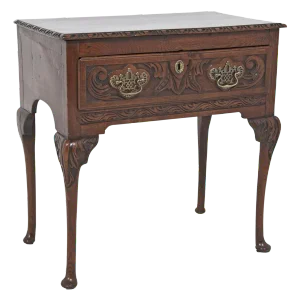 1790s Scottish Chestnut One Drawer Table