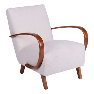 Czech Art Deco Model C Armchair by to J. Halabala for Up Zavody, 1940s For Sale