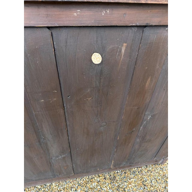 Antique Victorian Mahogany Open Bookcase, 1800s For Sale - Image 11 of 12