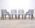 A. Rudin Set of Six A. Rudin No. 807 Walnut Bouclé Gondola Dining Chairs For Sale - Image 4 of 18