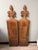 Wood 19th Century Gothic Revival Hand Carved Oak Church Pew End Panels - A Pair For Sale - Image 7 of 8