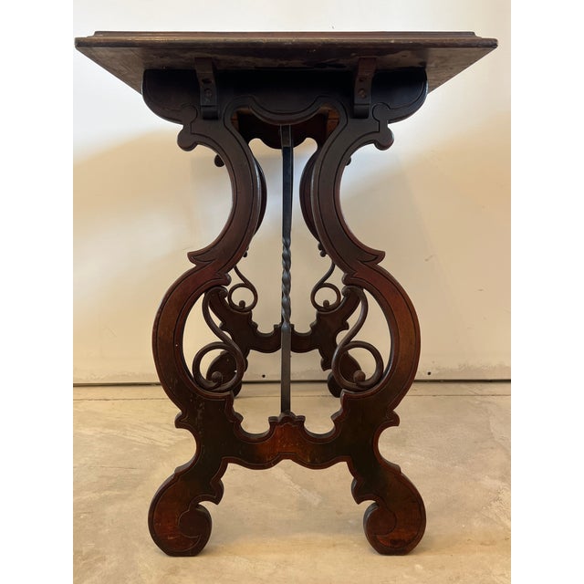 Mid 20th Century Willem Dieperink Langeris Arts & Crafts Copper Panel Relief Table For Sale - Image 9 of 16