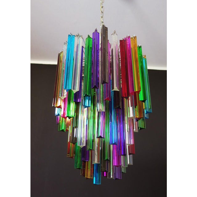 Murano Glass Chandelier, 1990s For Sale - Image 6 of 10