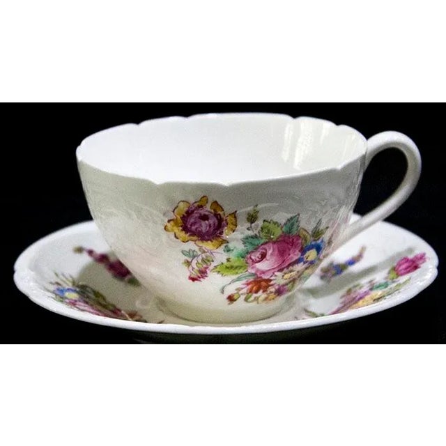 1920s Coalport Sevres Group English Porcelain China - Set of 16 For Sale In Las Vegas - Image 6 of 9