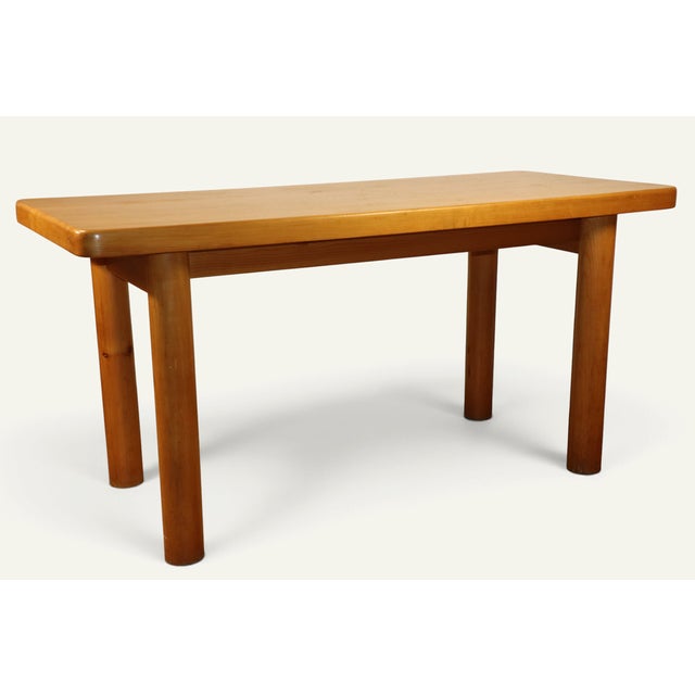 Modernist Pine Table by René Martin, 1960s For Sale - Image 15 of 18