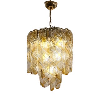 Torciglioni Hanging Light from AV Mazzega, 1970s For Sale