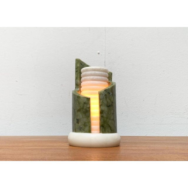 Postmodern Stone Table Lamp, 1980s For Sale - Image 14 of 18