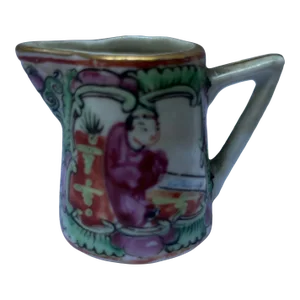 Small Chinese Rose Medallion Creamer