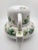 1960's Berries and Leaves Design Porcelain Tea Pot With Lid and Cup For Sale - Image 4 of 12