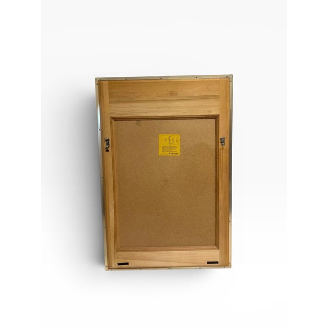 1980s LaBarge Chinoiserie Églomisé Mirror For Sale In Boston - Image 6 of 10