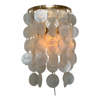 Capiz Shell Wall Light, 2019 For Sale