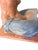 Original Signed O’Hare Figural Sculpture of Seated Woman in Blue Skirt For Sale - Image 9 of 10