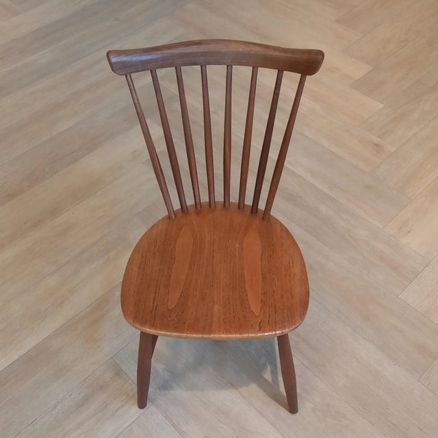 SH41 Dining Chair by Yngve Ekstrom for Nesto Pastoe, 1960s, Set of 4 For Sale - Image 11 of 16