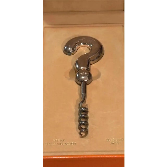 1990s Vintage French Saint Hilaire Paris Question Mark Corkscrew For Sale - Image 5 of 7