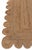 Sizes- 3'x12' Runner Hand Made Natural Jute Fiber Scallop Rug. Available in Multiple Colors and Sizes. See additional...