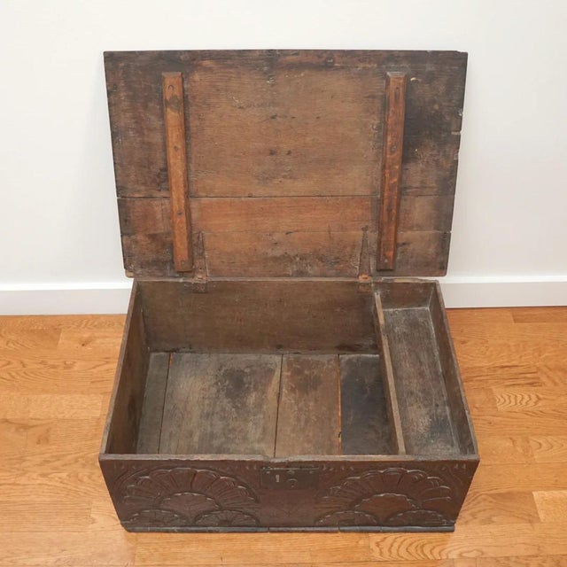 18th Century Cromwellian Bible Box For Sale - Image 4 of 4