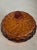 Late 20th Century Vintage Williams Sonoma Amber Glass Lidded Acorn Dish For Sale - Image 5 of 9