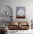 So Many Stories to Tell by Justin Wheatley | Acrylic on Canvas White Barn With Rust Field For Sale - Image 10 of 10