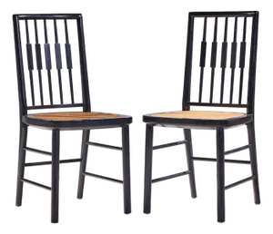 Michael Taylor for Baker Mid Century Dining Chairs - Pair
