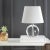 Modern 14-Inch H Table Lamp - Clear For Sale - Image 3 of 5