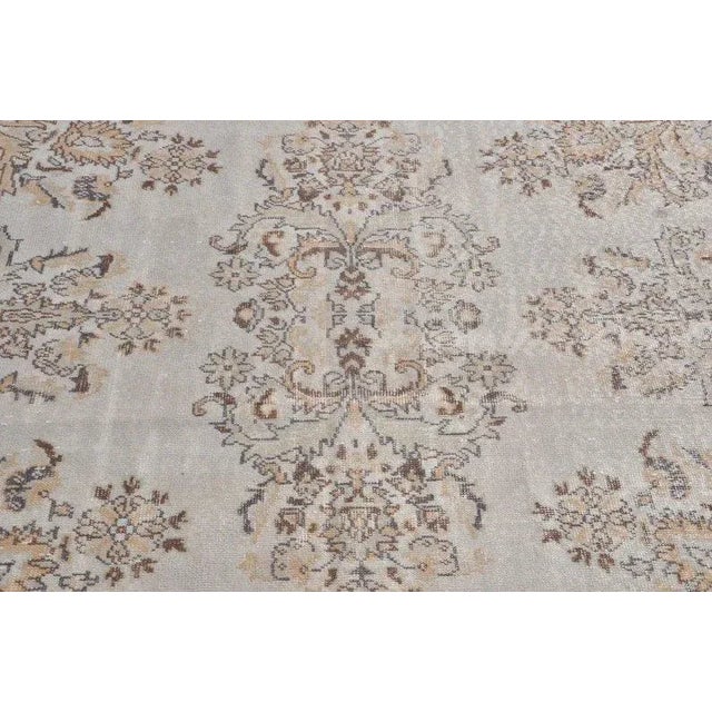 1960s Kurdish Handknotted Wool Area Rug For Sale - Image 6 of 11