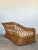 Tan Vintage Braided Rattan 3 Seat Sofa For Sale - Image 8 of 12