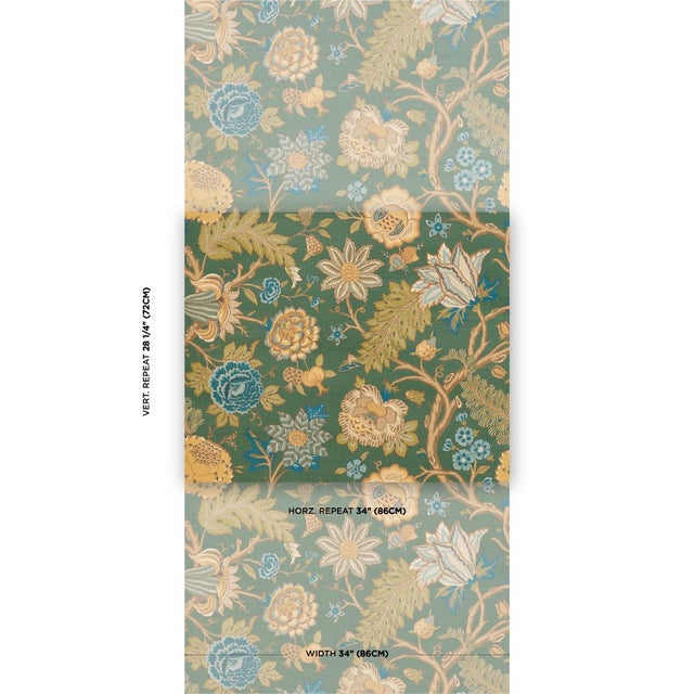 When we discovered Darsy Tree of Life in the Schumacher archive, we couldn't wait to revive this colorful pattern-rich...