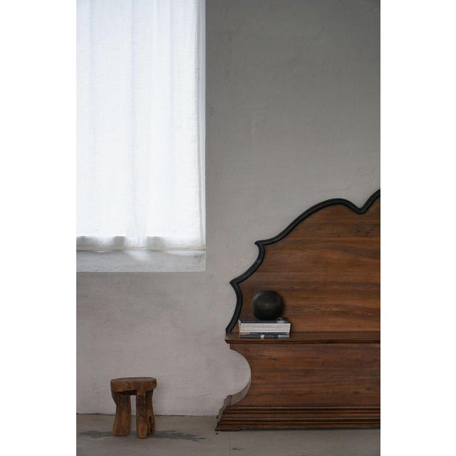 Danish Art Deco Storage Bench in Nutwood, 1920s, Set of 8 For Sale - Image 15 of 18