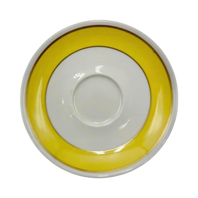 White Vintage the Carlyle Hotel Nyc Soup Bowl & Saucer New York City For Sale - Image 8 of 12