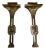 Italian Art Deco Style Wall Lamps in Bronze by Banci, 1970s, Set of 2 For Sale