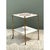 Hollywood Regency Vintage Marble Inlay Chessboard Side Table For Sale - Image 3 of 12