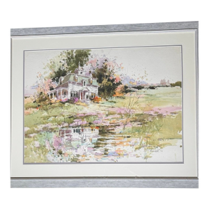 Late 20th Century Original Signed Marilyn Simandle Painting