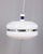 Vintage Italian White Plastic Pendant, 1970s For Sale - Image 10 of 10